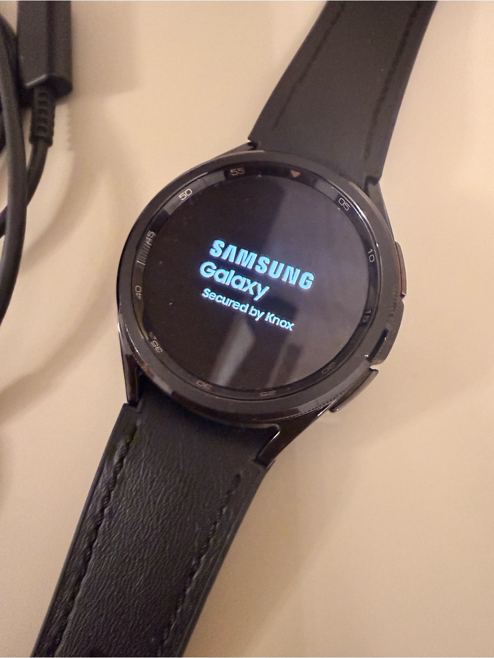 Samsung Galaxy Watch6 Classic 43mm GPS + Wi-Fi Smartwatch - Black (SM-R950)